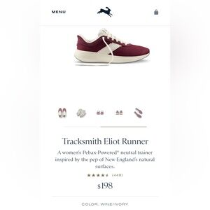 Tracksmith Women's Eliot Runner size 7